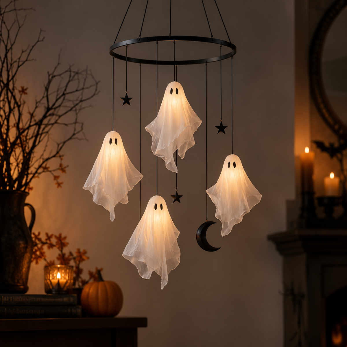 Glowing Ghost Decoration