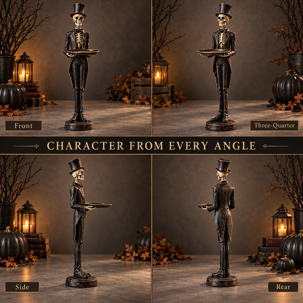 Skeleton Butler Decoration