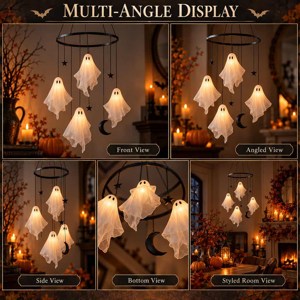 Glowing Ghost Decoration