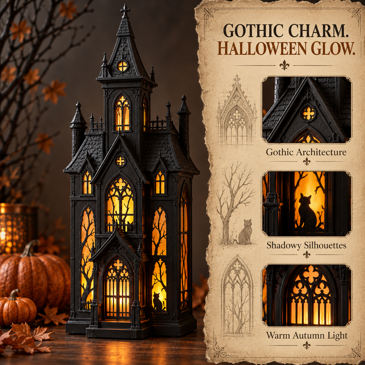 Haunted Manor Decorations